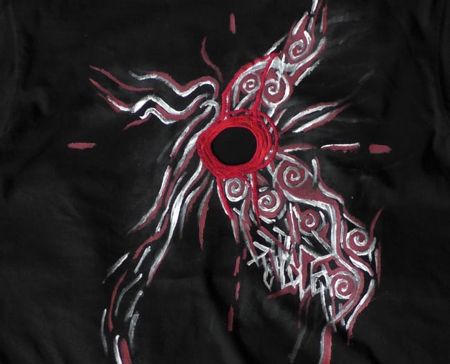 Reflective open-heart shirt  #IX - WITOOA