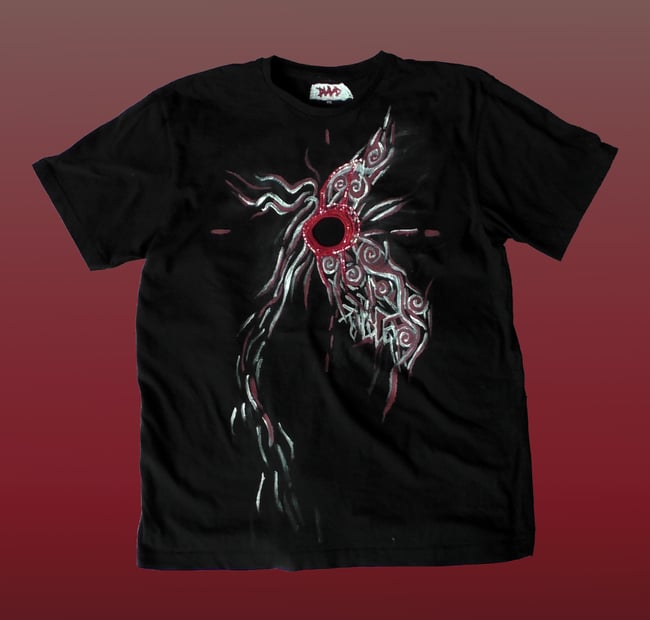 Reflective open-heart shirt  #IX - WITOOA