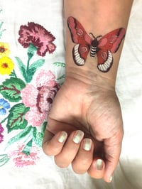 Image 4 of **NEW** A5 Flora and Fauna Temporary Tattoos