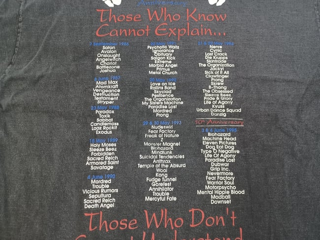 Vintage 1995 Dynamo Concert T-Shirt