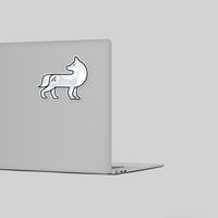 Image 3 of Kitsune Sticker (Shiny)