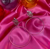 Image 1 of Snake Charmer Hoops 