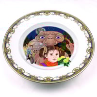 Image 2 of Phone Home - Vintage French fine china Plate - #0448