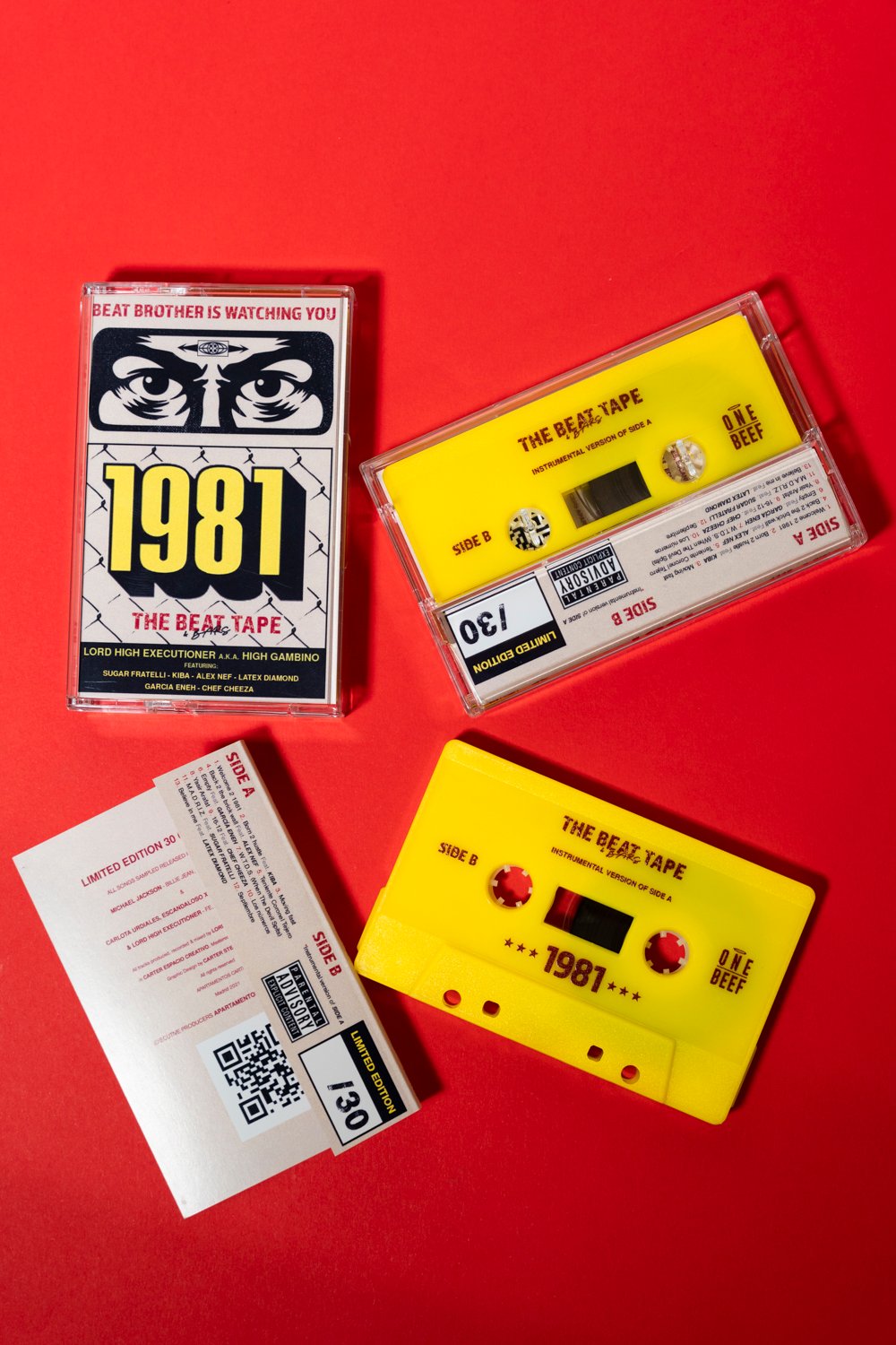Image of "1981"  The beat tape By: LORD HIGH EXECUTIONER a.k.a HIGH GAMBINO.