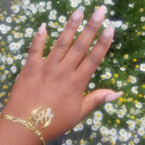 Image of Gye Nyame Bracelet And Earrings(Set)