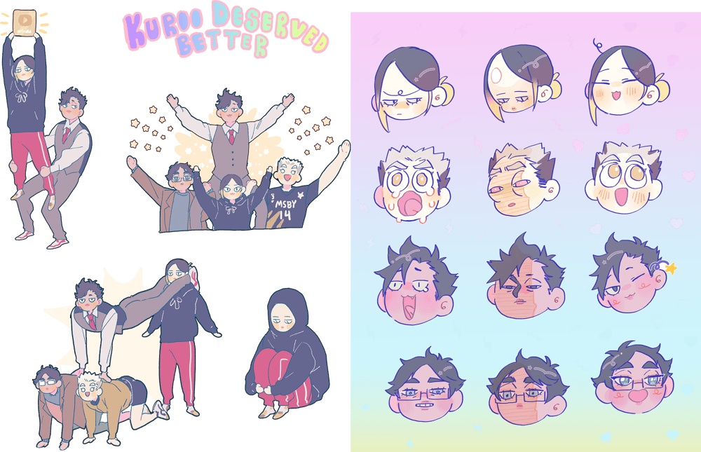 Image of THE TOKYO 4 sticker set