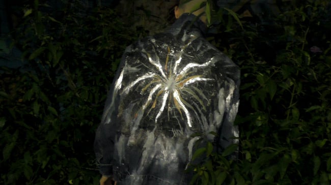 Reflective jeans jacket 'Charon' 