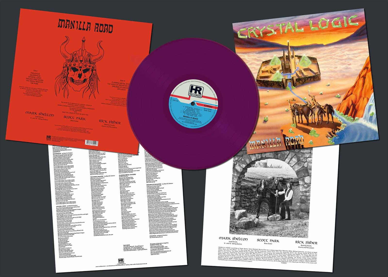 Crystal Logic - LP | Manilla Road - Official Merchandise Store