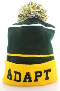 Image 2 of Gold Blooded (Green Beanie)