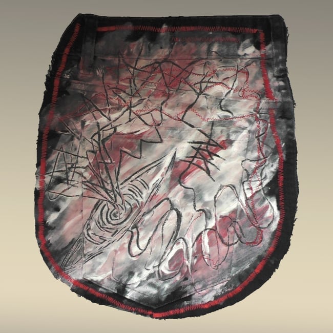 'Bebhionn' reflective patch & pocket