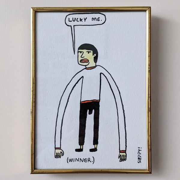 Image of "Lucky Me" (Framed, 130x180mm)