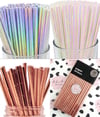 Paper Straws - Choose your colour