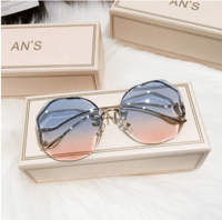 Fashion Tea Gradient Sunglasses (blue/pink)