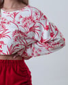Camisola Vermelha Tropical