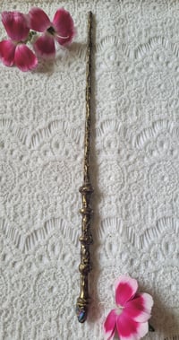 Image 1 of Rainbow hematite wand