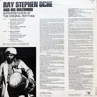 Image 2 of Ray Stephen Oche and his Matumbo - Interpretation Of The Original Rhythm (Disques Espérance - 1974)