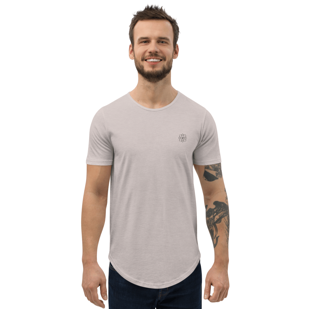 EMF Broadcast Logo Men's Curved Hem T-Shirt