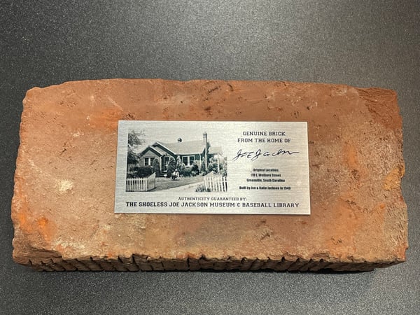 Image of Brick from Joe Jackson's Home