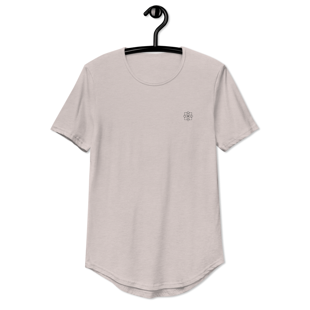 EMF Broadcast Logo Men's Curved Hem T-Shirt 