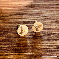 Image 4 of Algeria Colibrí 10k Gold Studs