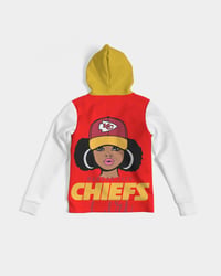 Image 1 of Kc Chiefs Girl All Over Print Hoodie