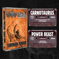 Carnotaurus/Powerbeast - Turonian Terror Split Cassette 