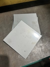 14 gauge stainless TEST BLANK 5"x5"