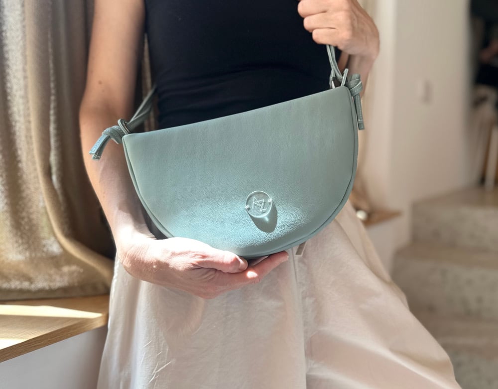 Image of Halfmoon bag Leather