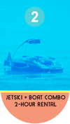 2-Hour Wave Boat and Jet Ski Rental for Up to 5 People