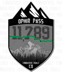 Image of "Ophir Pass" Trail Badge