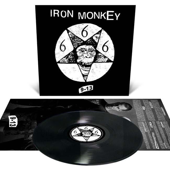 Iron Monkey - 9-13 (Black Vinyl + Foldout Poster)