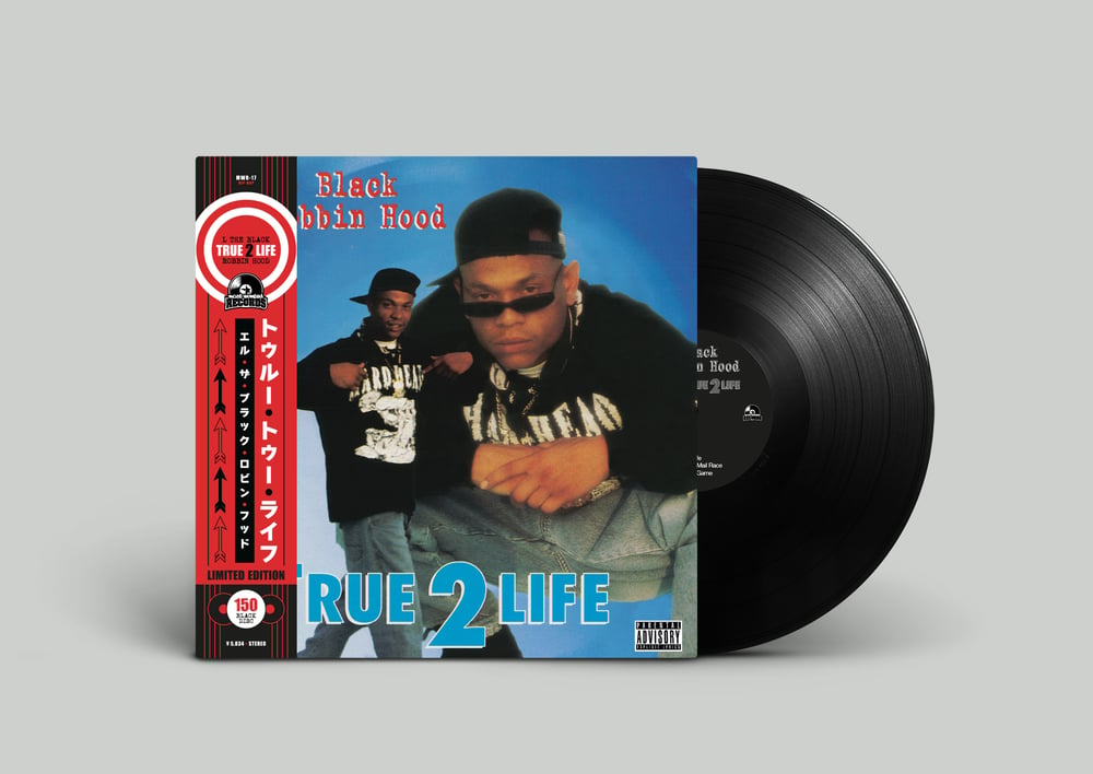 Image of LP: L The Black Robbin Hood - True 2 Life 1996-2021 (New Orleans, LA)