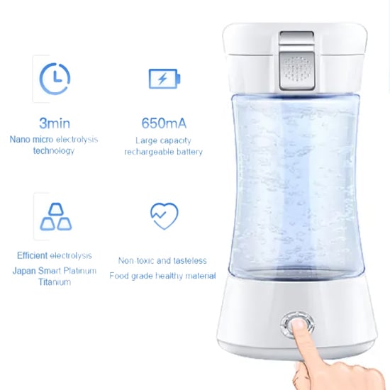 Image of Hydrogen Generator Portable Water Bottle