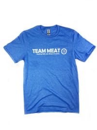 Image 1 of TEAM MEAT - Blue Unisex tee