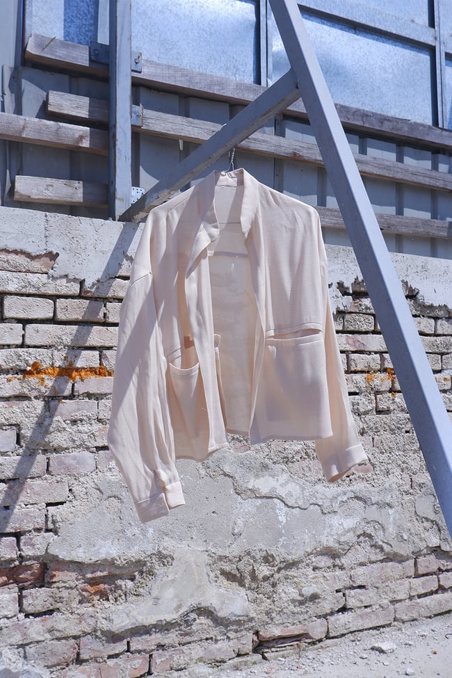 Loose beige shirt