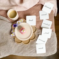 Image 1 of MINI CARTES jours de la semaine ou mois de l'année