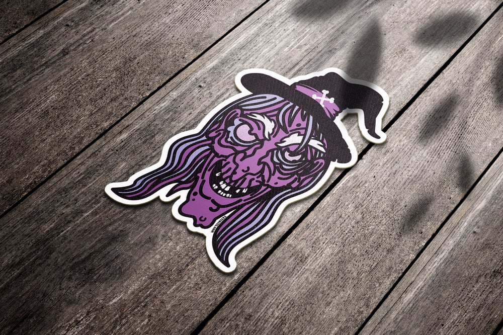 Witch Purp Sticker