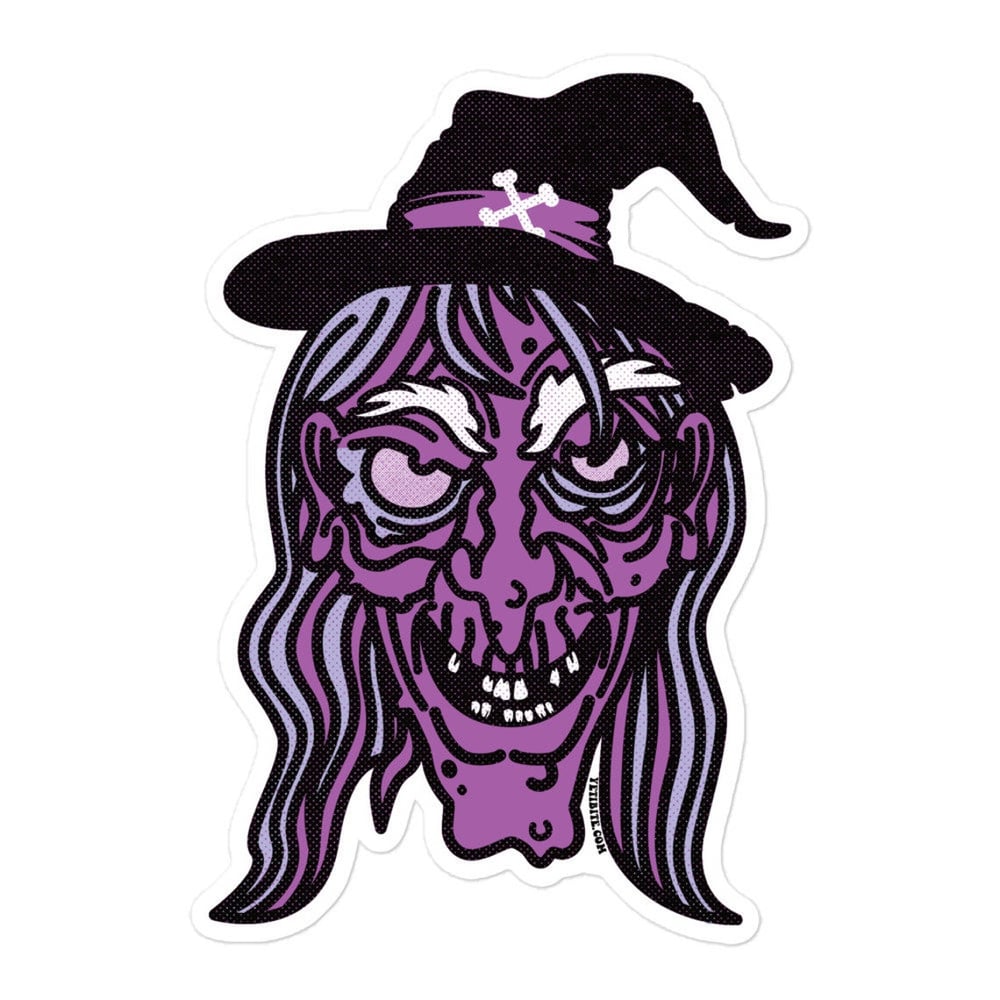 Witch Purp Sticker
