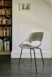 Image 5 of Aluminium Tulipe Chair by Pierre Guariche, France 1950s