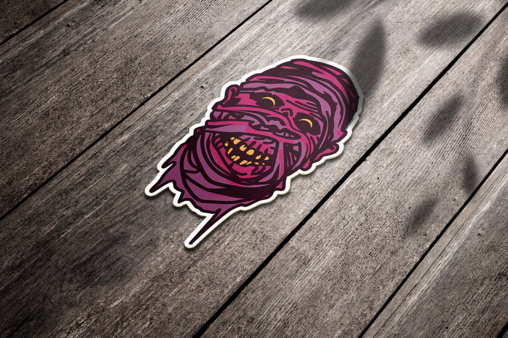 Smiling Mummy Sticker