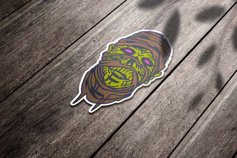 Mummy Eyes Sticker