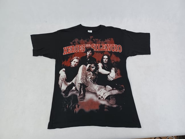 Vintage 1996 Heroes Del Silencio T-Shirt