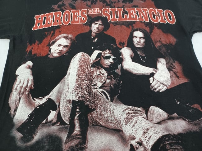 Vintage 1996 Heroes Del Silencio T-Shirt