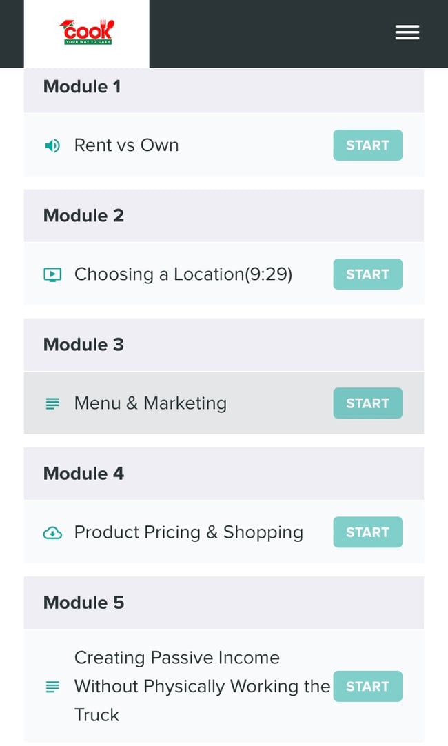 A Digital Course to Operating a Food Truck from A to Z.
