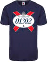 "01302" T-Shirt (Blue)