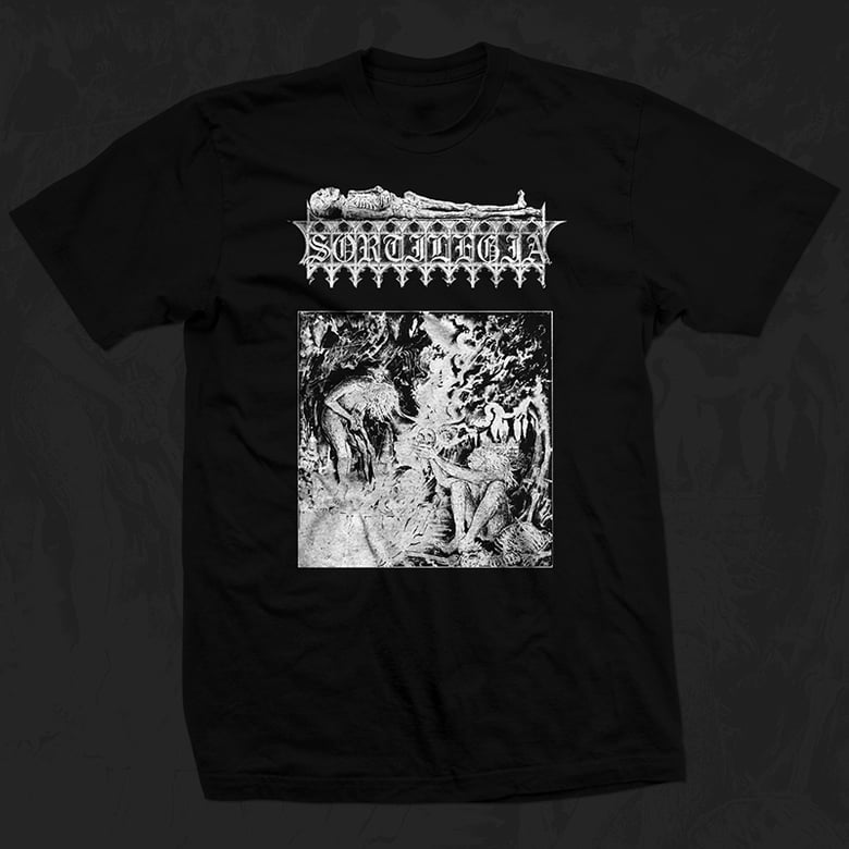 Image of SORTILEGIA - SULPHUROUS TEMPLE SHIRT