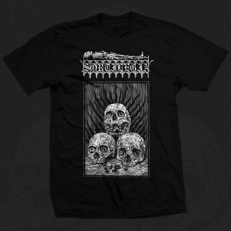 Image of SORTILEGIA - TIL DOVRE FALLER FEST SHIRT