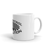 Mind Control Revolution White glossy mug - 2 sizes