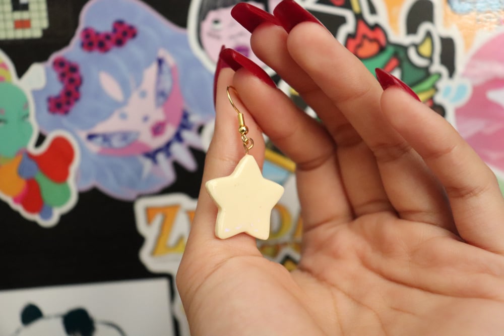 Image of Star Dangle Earrings