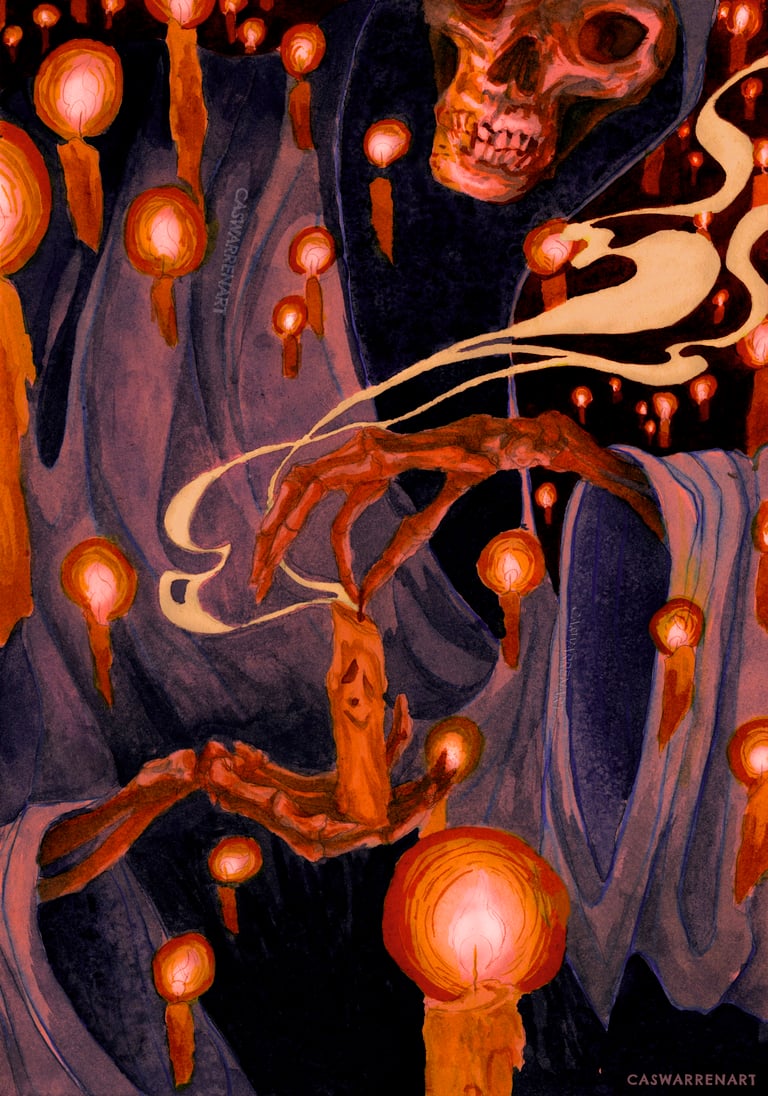 Godfather Death 8.5x11 Print